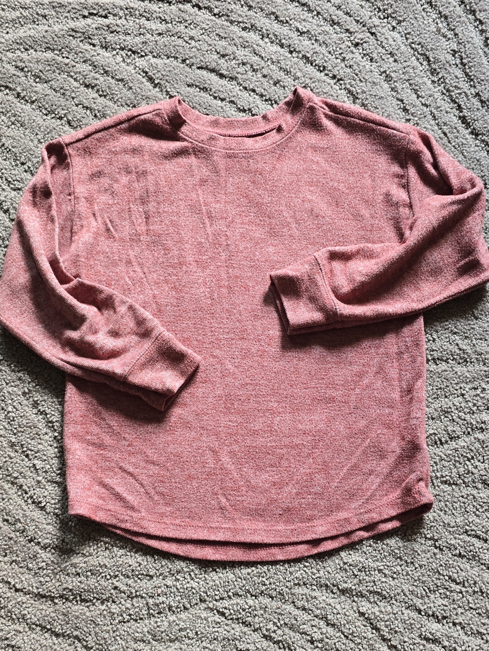 Garanimals Heathered Rust Crewneck Sweater
